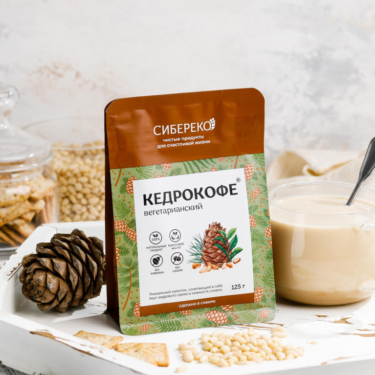 Сибереко Напиток Кедрокофе Вегетарианский 125г