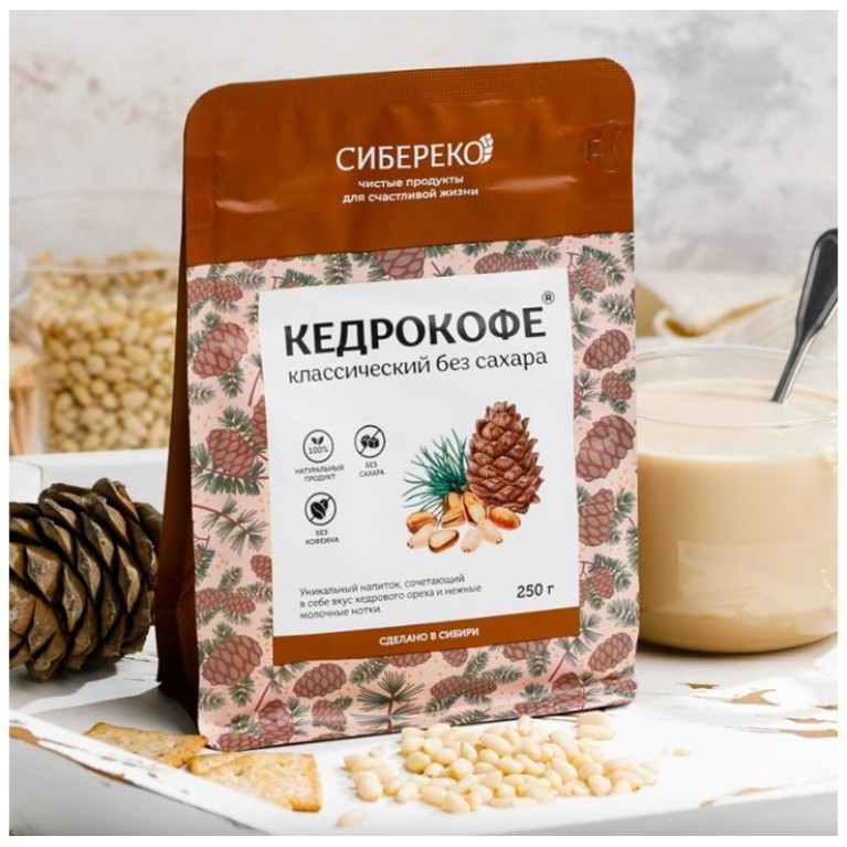 Сибереко Напиток Кедрокофе Классический 250г