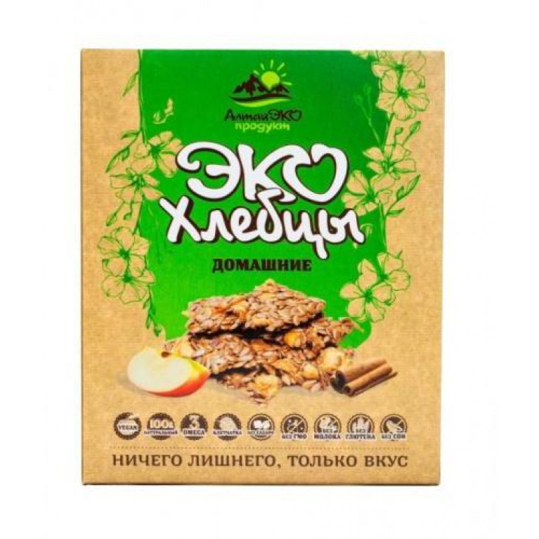 АлтайЭко Эко хлебцы Домашние 90г.