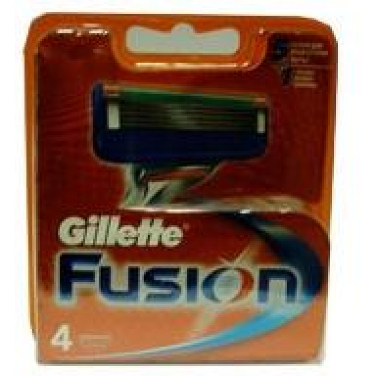 Джилет Фьюжн Кассеты д/бритья сменн.4шт