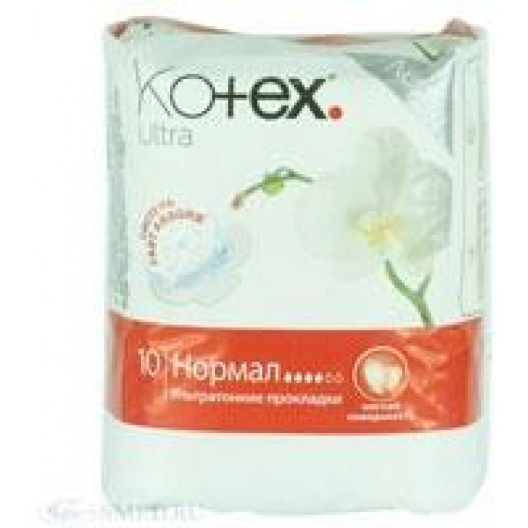 Котекс Прокладки Ультра Софт Нормал №10