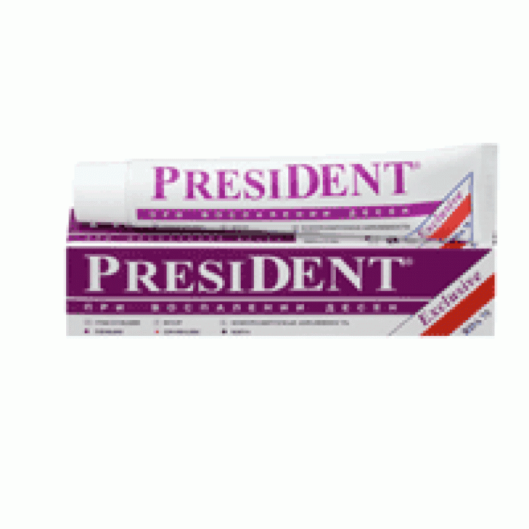 Президент Профи Эксклюзив Зубная паста от парадонтоза 50 мл