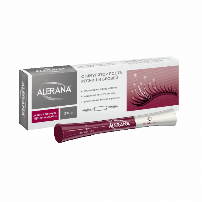 Алерана Стимулятор д/роста ресниц и бровей 6 мл №2
