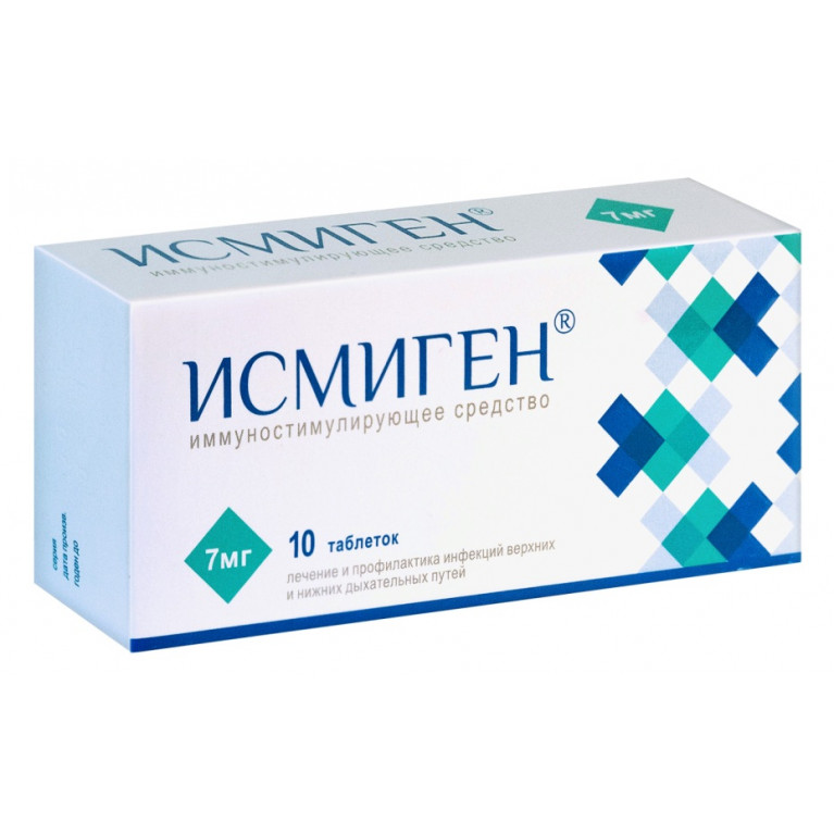 Купить Исмиген таблетки подъязычные 7 мг №10 от Bruschettini/Нижфарм .