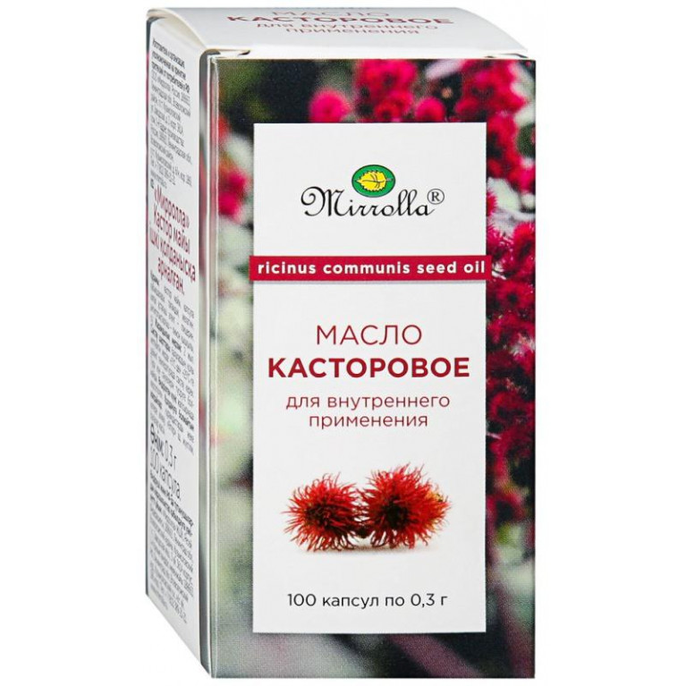 Мирролла Касторовое масло капс. №100