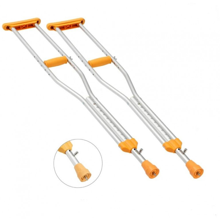 Костыли подмышечные для пользователя ростом 155-180 см с УПС Ortonica KS502 (Ортоника) пара