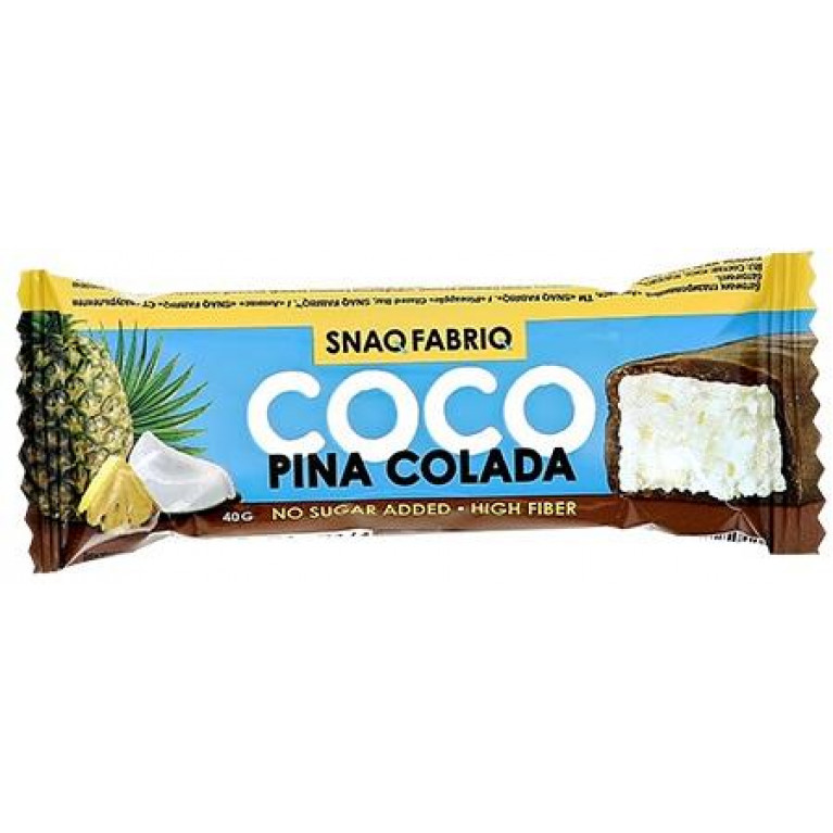 Снэк Фабрик Сосо Батончик глазиров. Ананас 40 г