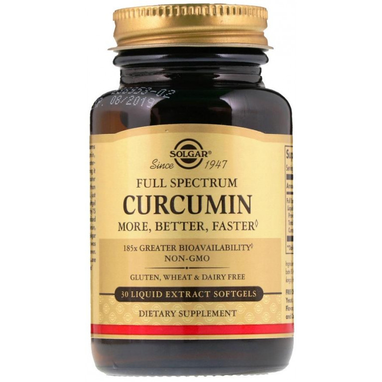 Солгар Куркумин капсулы №30