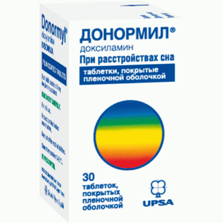 Донормил Табл. П/П/О 15 Мг №30: Цена, Купить, Инструкция По.