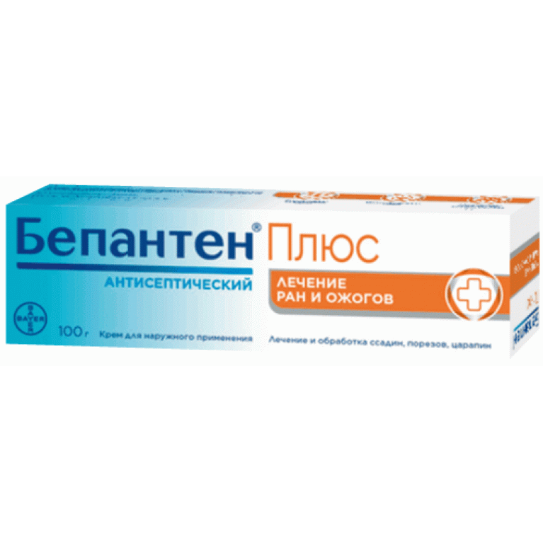 Бепантен плюс крем 5% 100г