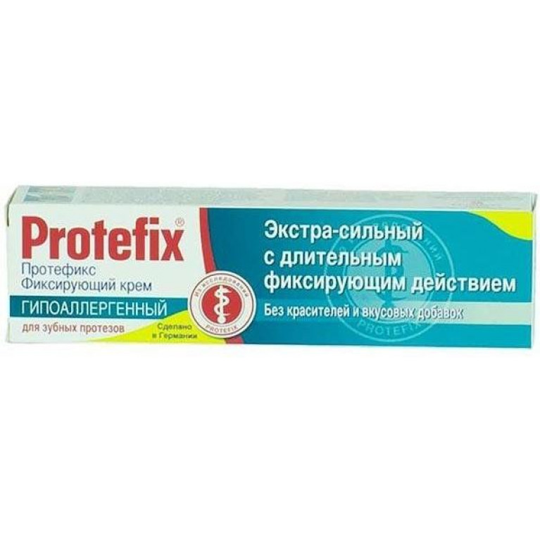 Протефикс Крем д/зубных протезов экстра-сильный Гипоаллергенный 40 мл