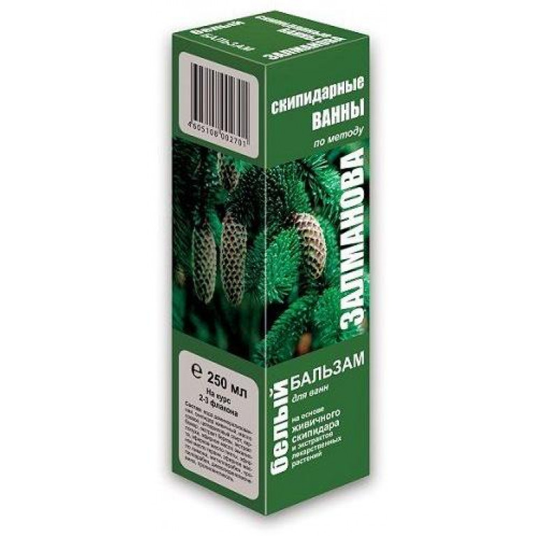 Бальзам д/ванн белый фл. 250мл