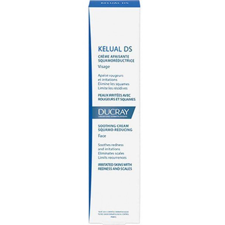 Дюкрэ Келюаль ДС Крем смягчающий для устранения шелушения кераторедуктор 40 мл