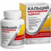 Витамир Кальций минеральный комплекс Адванс табл. 1750мг №60 Витамир Кальций минеральный комплекс Адванс табл. 1750мг №60