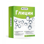 Глицин BioForte таб. подъяз. 102мг №100 БАД Глицин BioForte таб. подъяз. 102мг №100 БАД
