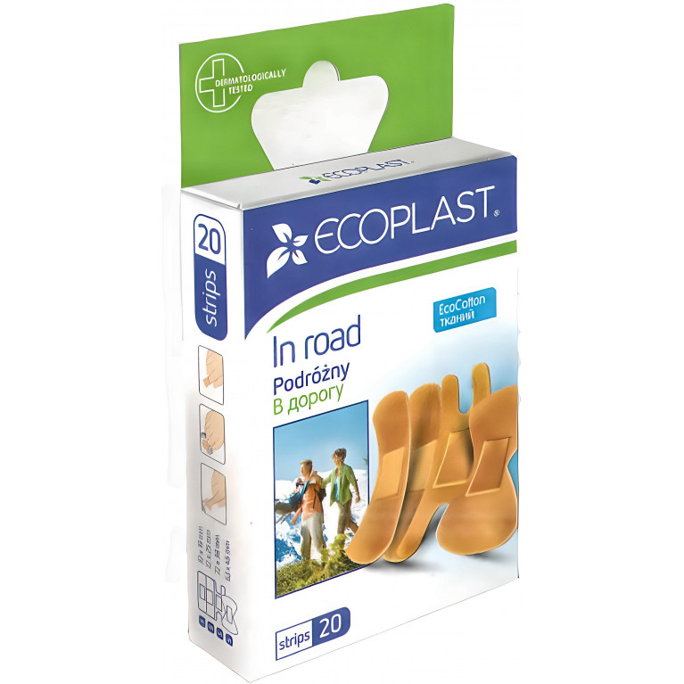 Экопласт Лейколастырь ткан. осн. In Road телесный №20