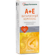 Сердце Континента А+Е Витаминный комплекс капс №20