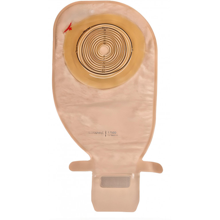 Колопласт Калоприемник Алтерна Фри однокомпонентный, дренируемый, непрозрачный, вырезаемое отверстие 12-75 мм №30 (17500)