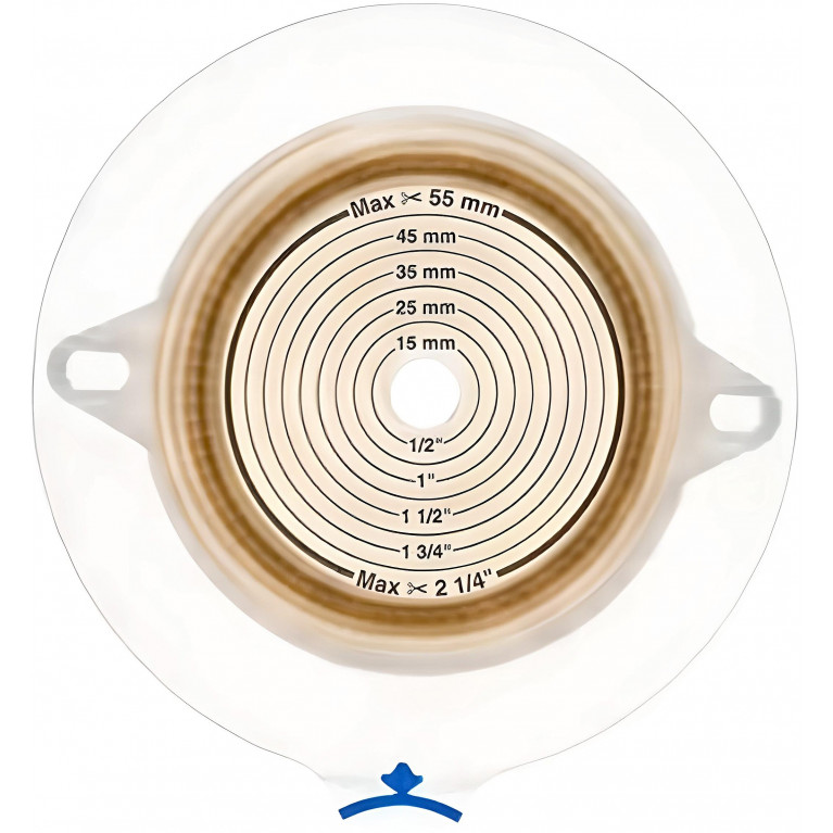 Колопласт Пластина плоская Алтерна НП Экстра Адгезив с креплениями для пояса фланец 60 мм №5(17720)