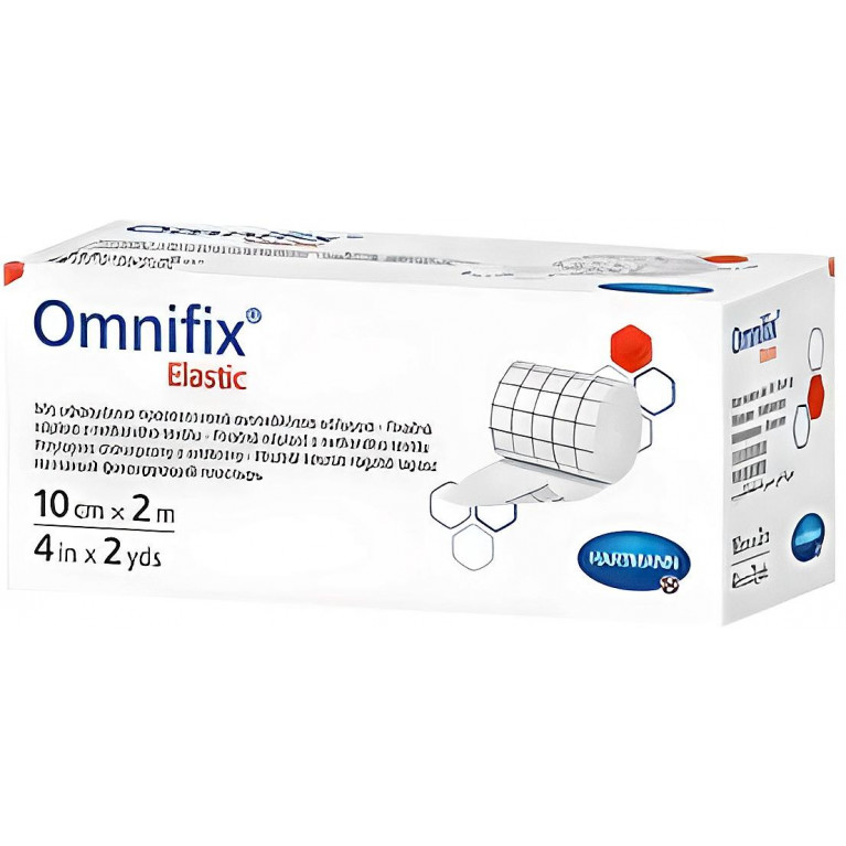 Омнификс Эластик Пластырь фиксир. неткан. осн. 10 см x 2 м