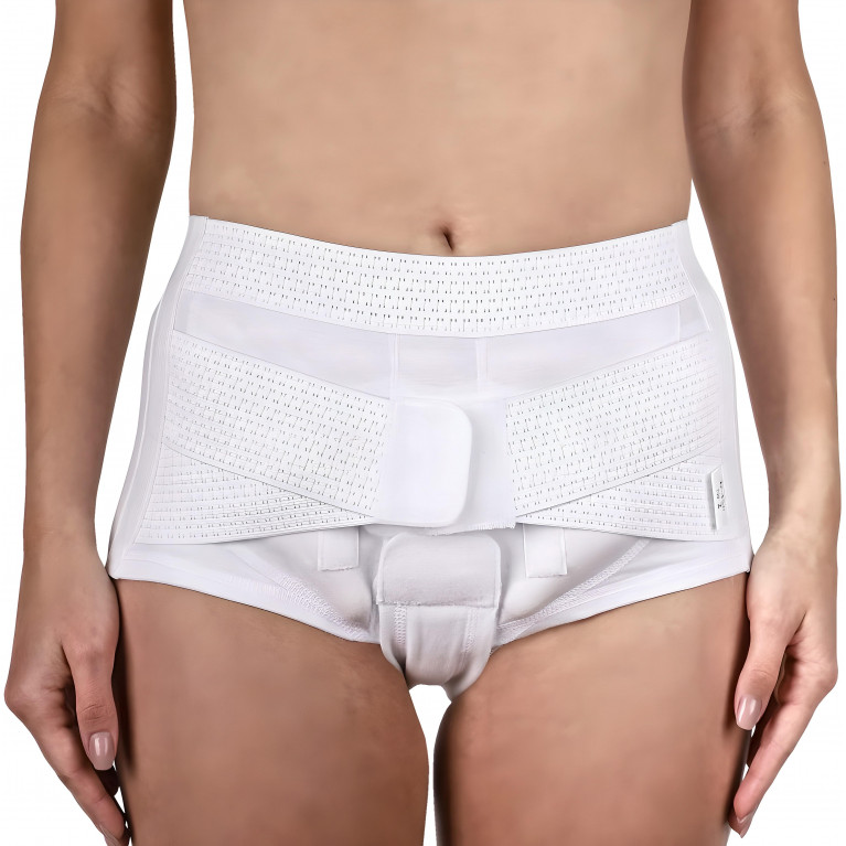 Крейт Бандаж трусы грыжевой паховый Б-456 женский белый
