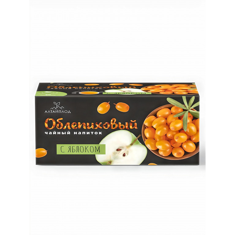 АлтайПлод Чайный напиток Облепиховый с яблоком 20 фильтр-пакетов 40 г