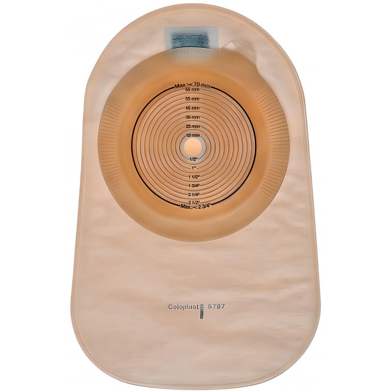 Колопласт Калоприемник Алтерна НП Фри однокомпонентный недренируемый, непрозрачный, вырезаемое отверстие 10-70 мм №30 (17405)