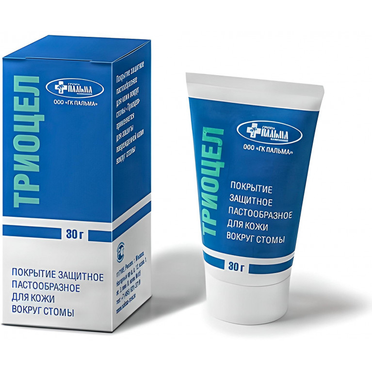 Триоцел Паста защитная для кожи вокруг стомы 30 г