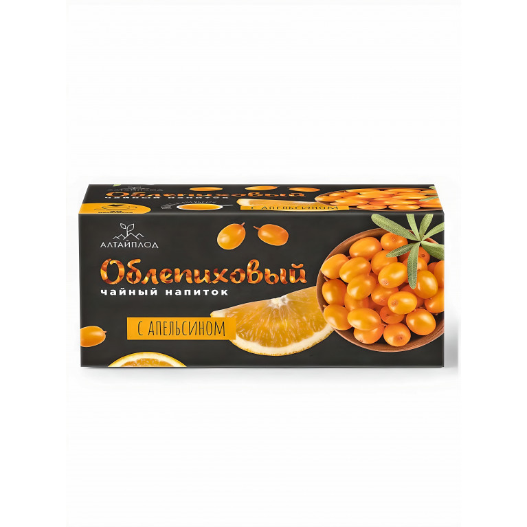 АлтайПлод Чайный напиток Облепиховый с апельсином 20 фильтр-пакетов 40 г