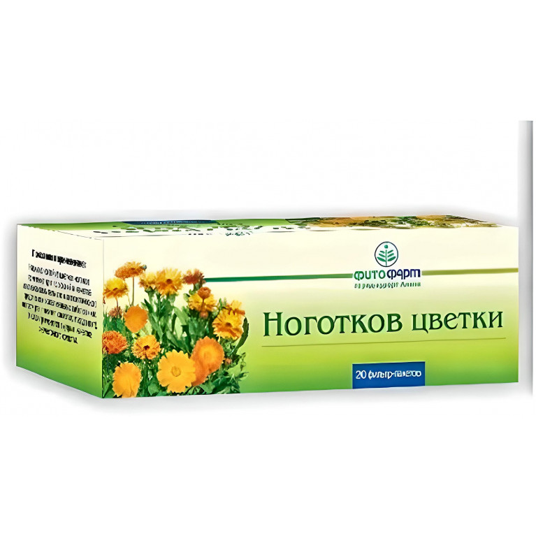 Календулы (Ноготков) цветки ф/п 1,5 г №20 Фитофарм