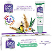 Боро Плюс Бальзам д/губ увлажняющий Ароматная мята 10 мл