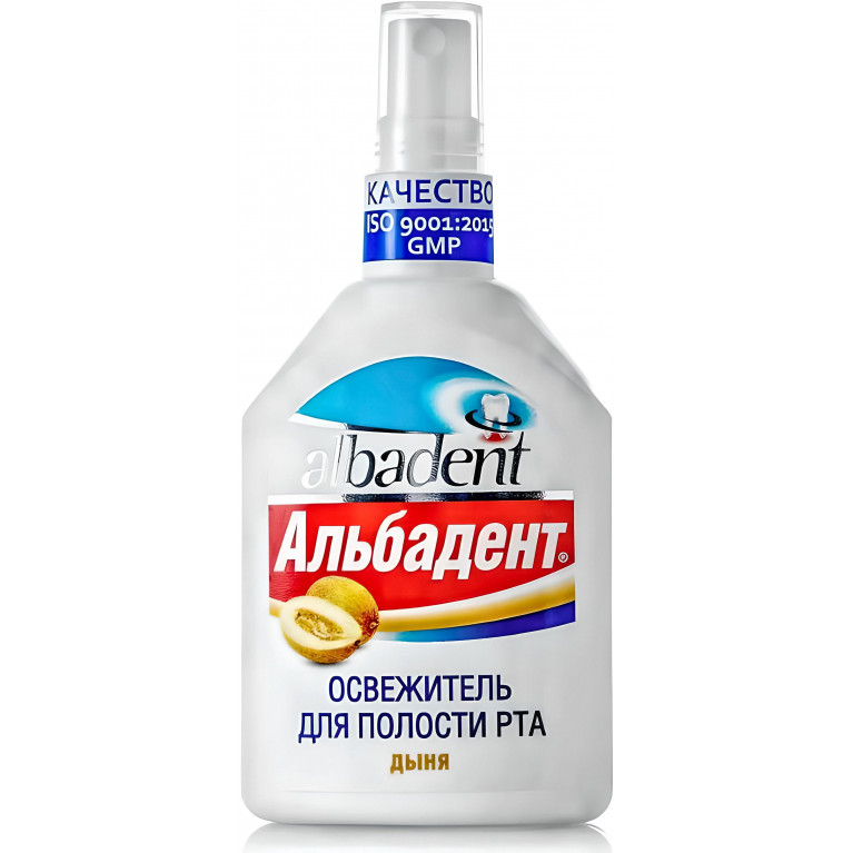 Альбадент Освежитель для полости рта спрей Дыня 35 мл 
