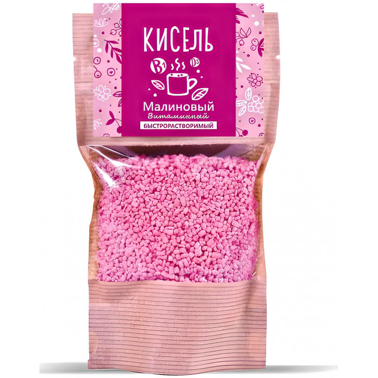 АлтайПлод Кисель сухой витаминизированный Малиновый 140г дой-пак