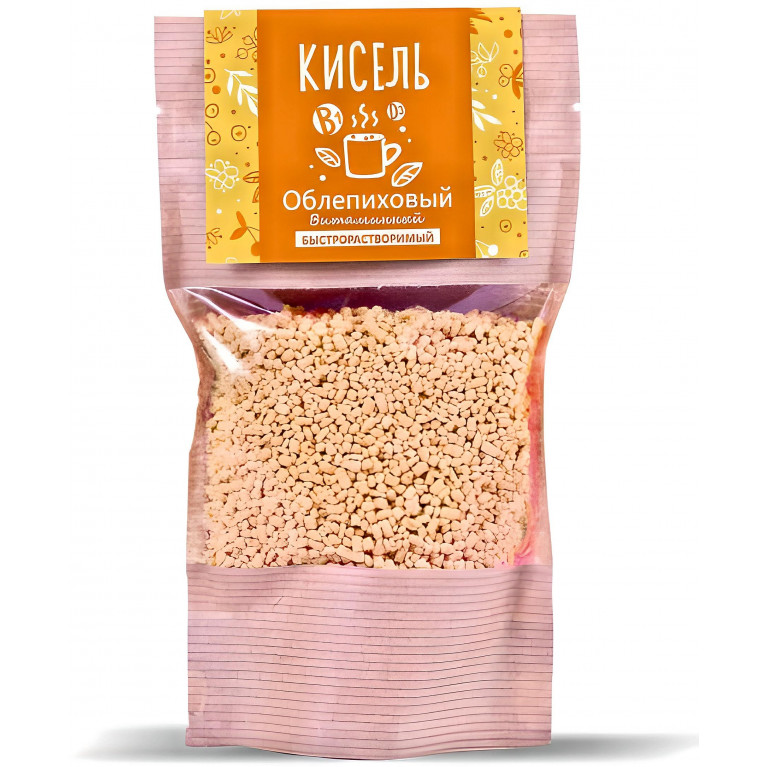 АлтайПлод Кисель сухой витаминизированный Облепиховый 140г дой-пак