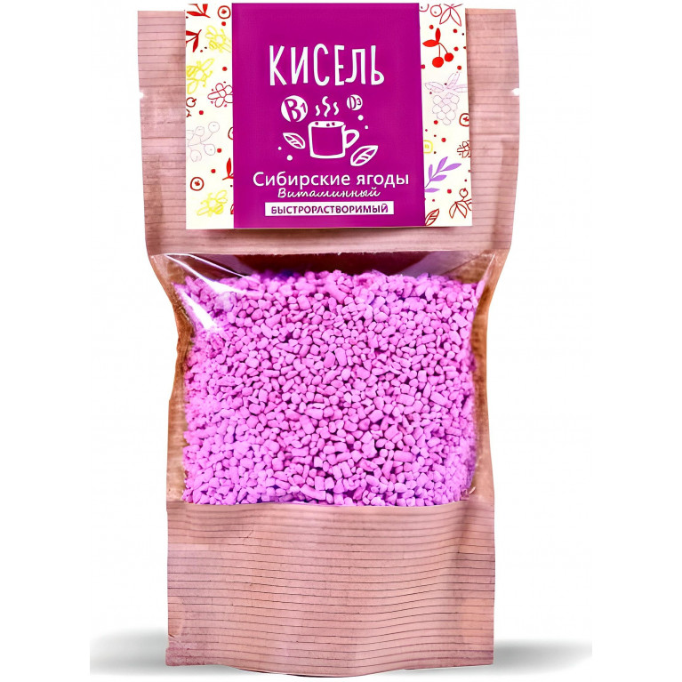 АлтайПлод Кисель сухой витаминизированный Сибирская ягода 140г дой-пак