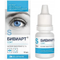 Бивиарт Софт раствор увлажняющий офтальмологический 0,1% фл. 10 мл Гротекс ООО (Россия)