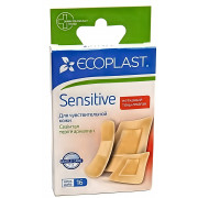 Экопласт Лейкопластырь мед. неткан. осн. Сенситив №16