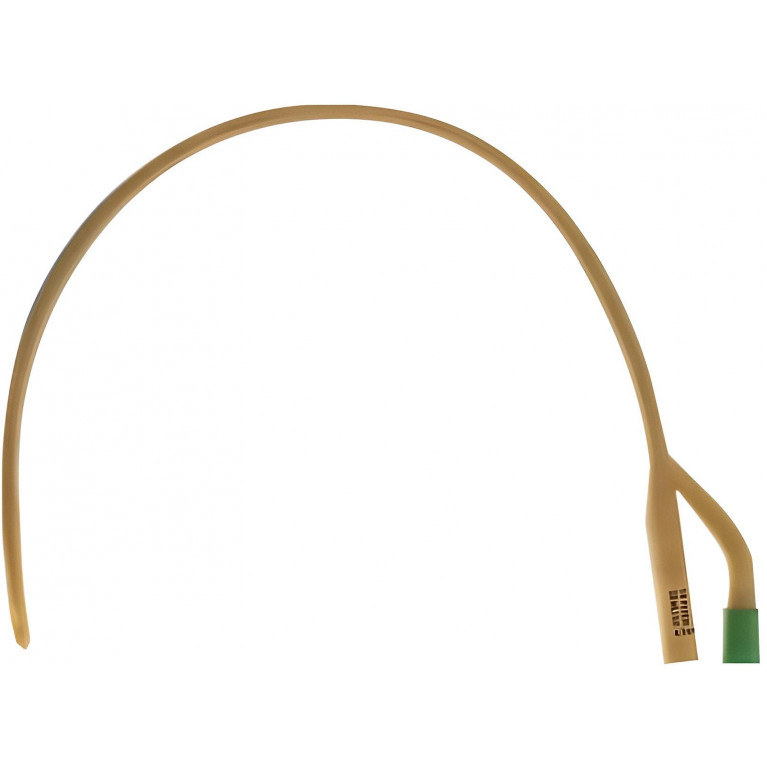 Катетер Фолея стерильный 2-х ходовой латексный с силиконовым покрытием CH14 баллон 30 мл №1