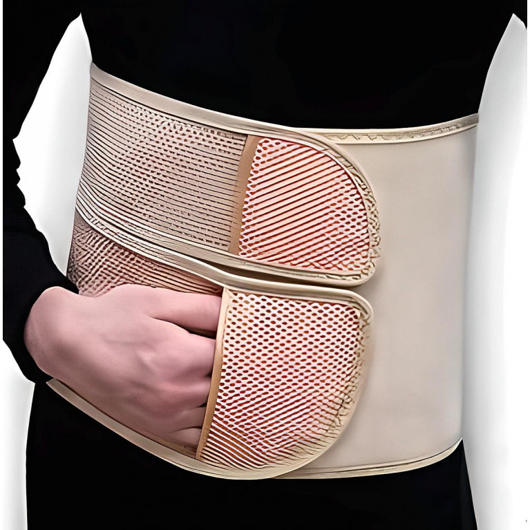 ТЗ Бандаж послеоперационный 2-х панельный HT-O-014 высота 20 см