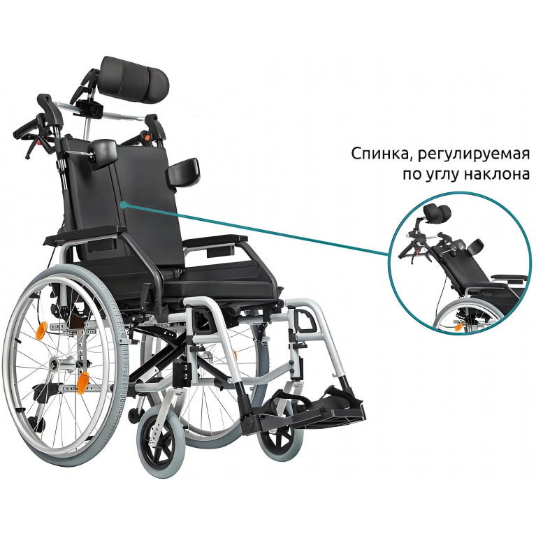 Инвалидная коляска Ortonica Comfort 200 (Ортоника)