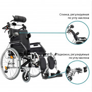 Инвалидная коляска Ortonica Comfort 400 (Ортоника)
