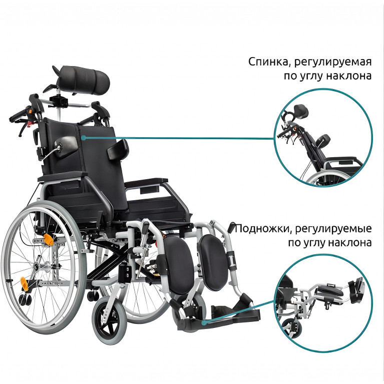 Инвалидная коляска Ortonica Comfort 400 (Ортоника)