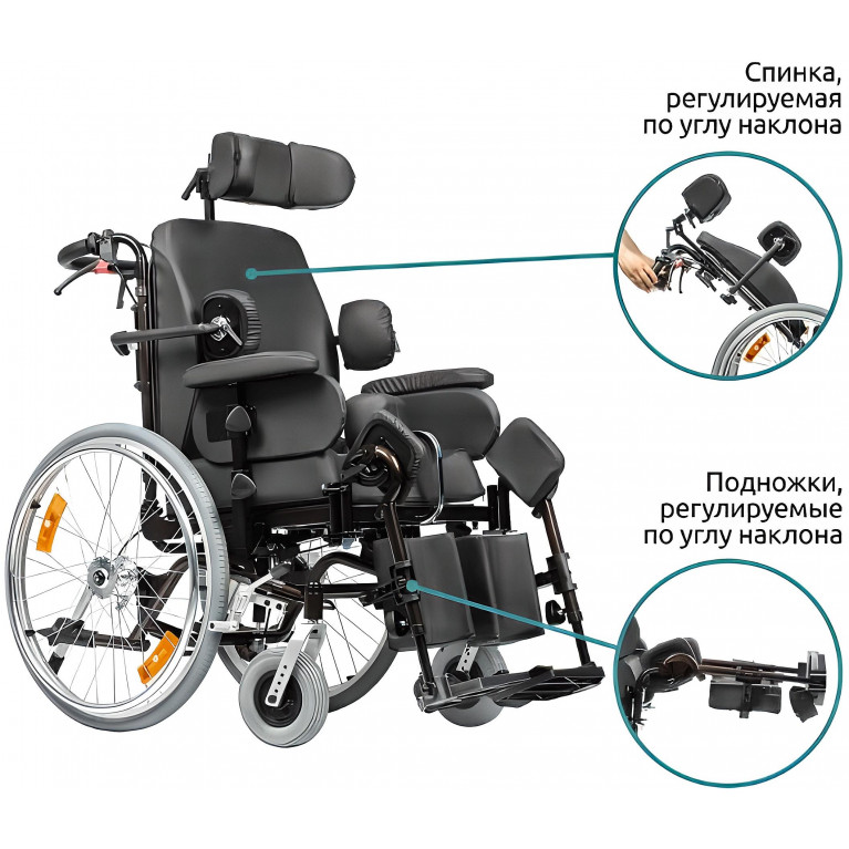 Инвалидная коляска Ortonica Comfort 600 (Ортоника)