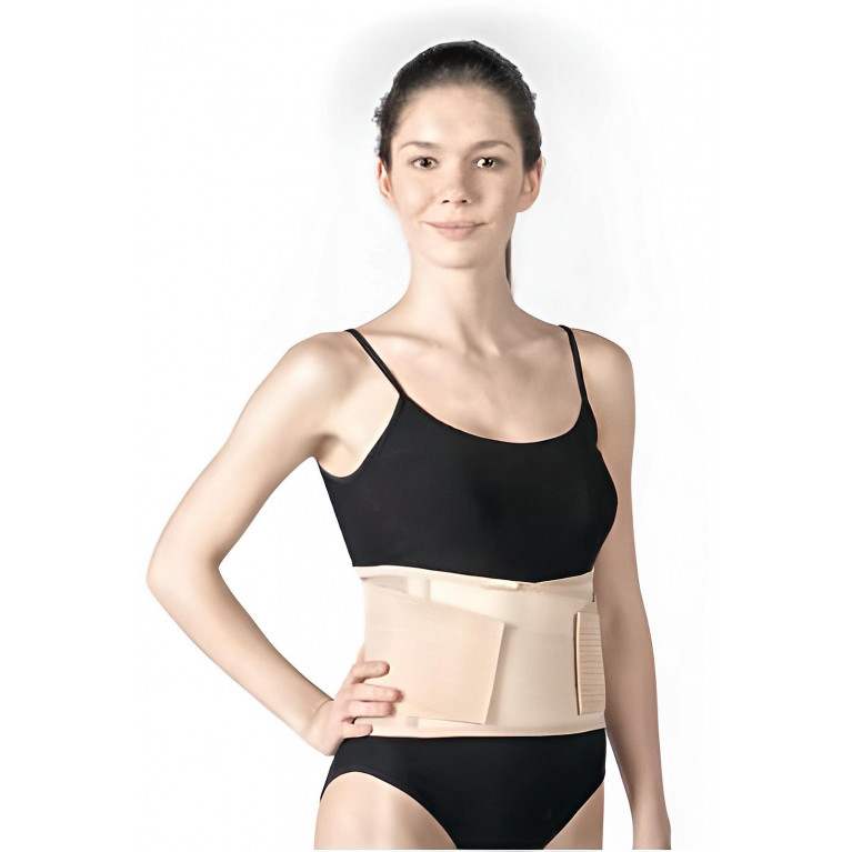 ТЗ Бандаж при опущении внутренних органов HT-BO-010 высота 20 см бежевый