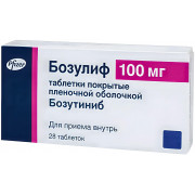 Бозулиф таб. п/п/о 100 мг №28 Бозулиф таб. п/п/о 100 мг №28
