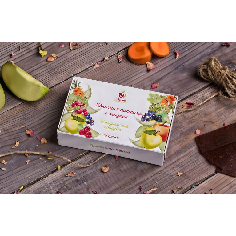 Набор пастилы фруктово-ягодной (ягодная серия) 6 вкусов, 90 г