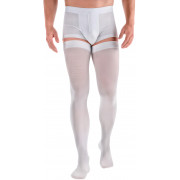 Интекс Элеганс Чулки антиэмболические 1 класс, широкое бедро, белые (АМЧ-EW-Э 1к)