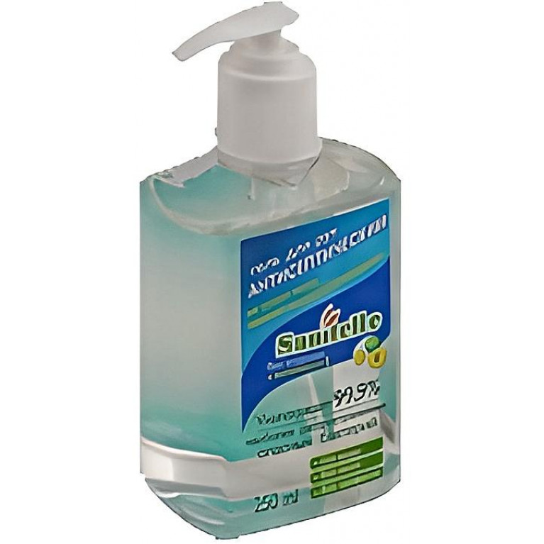 Санитель Гель д/рук а/бактериальный с витамином Е (без отдушки) 250 мл