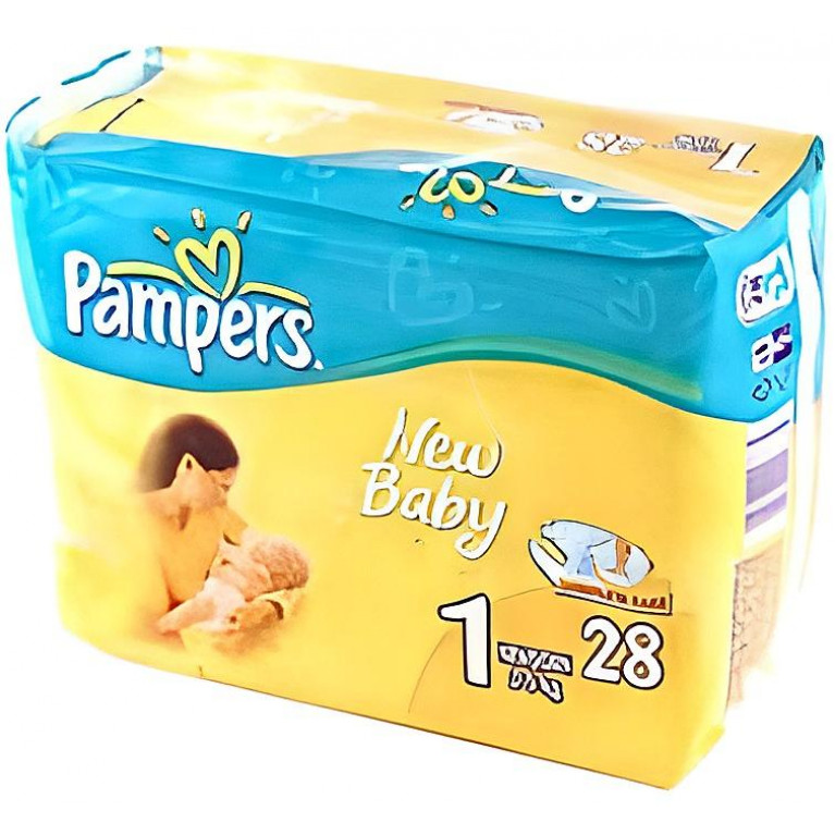 Памперс Нью Беби Драй Ньюборн Подгузники р.1 2-5кг №27