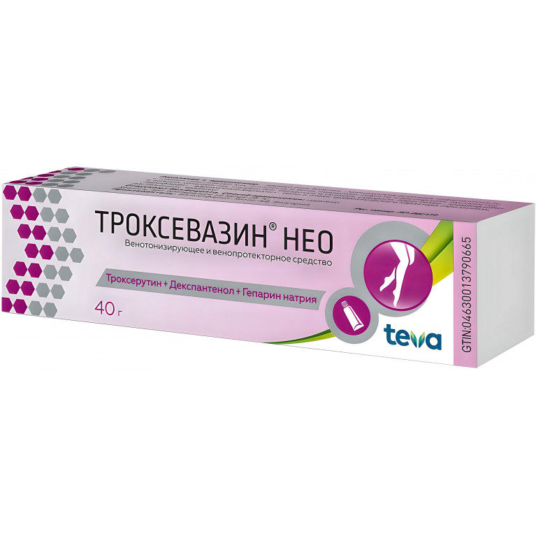 Троксевазин Нео гель д/наружного применения 40 г